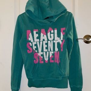 Women’s Graphic Hooded Long Sleeve Sweatshirt